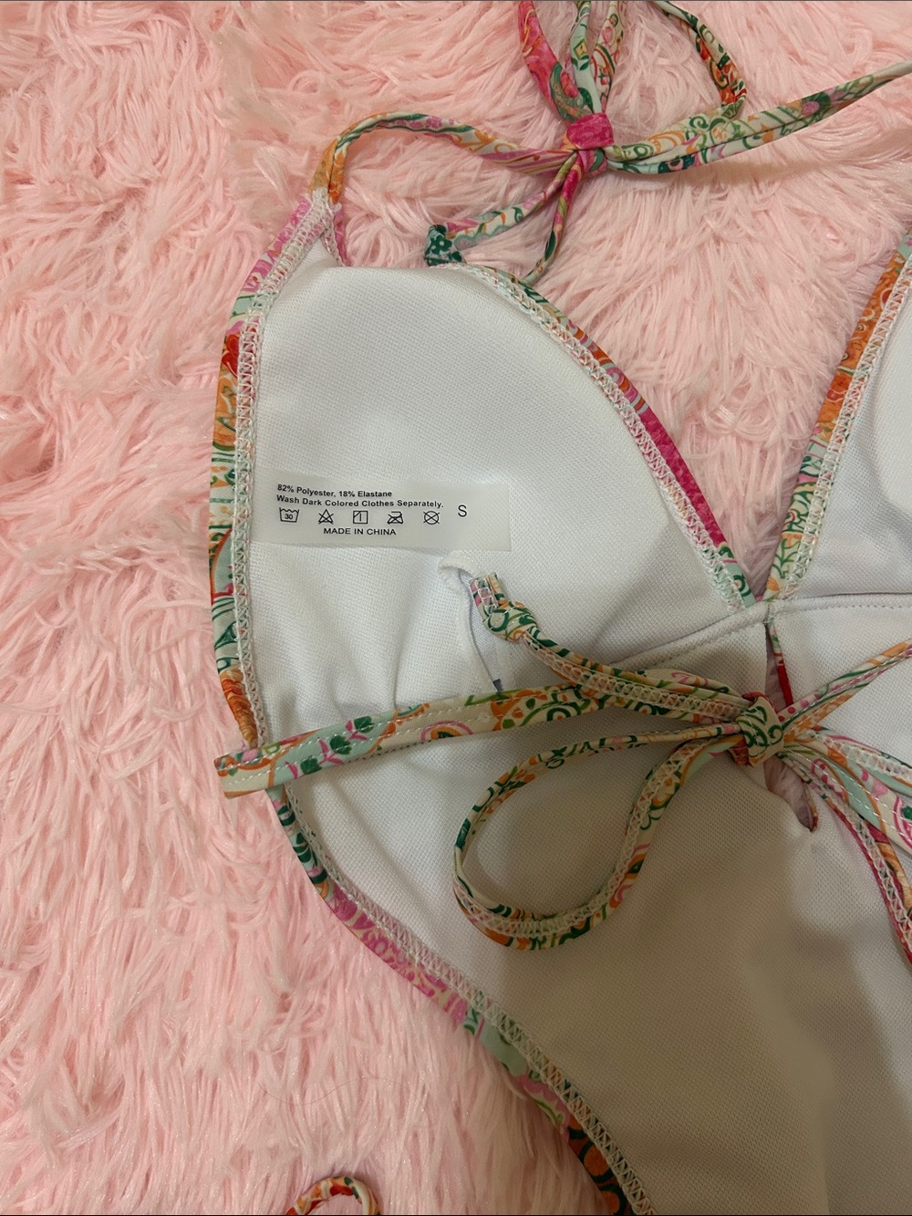 Women’s One-Piece Swimsuit in Multicolor - Picture 3 of 6